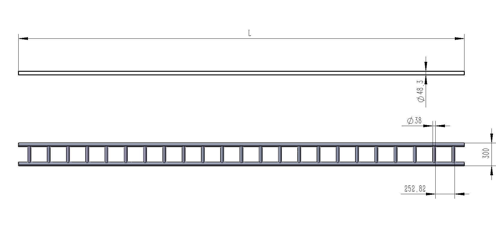 scaffold ladder beam sizes dimensioni delle travi della scala per ponteggio