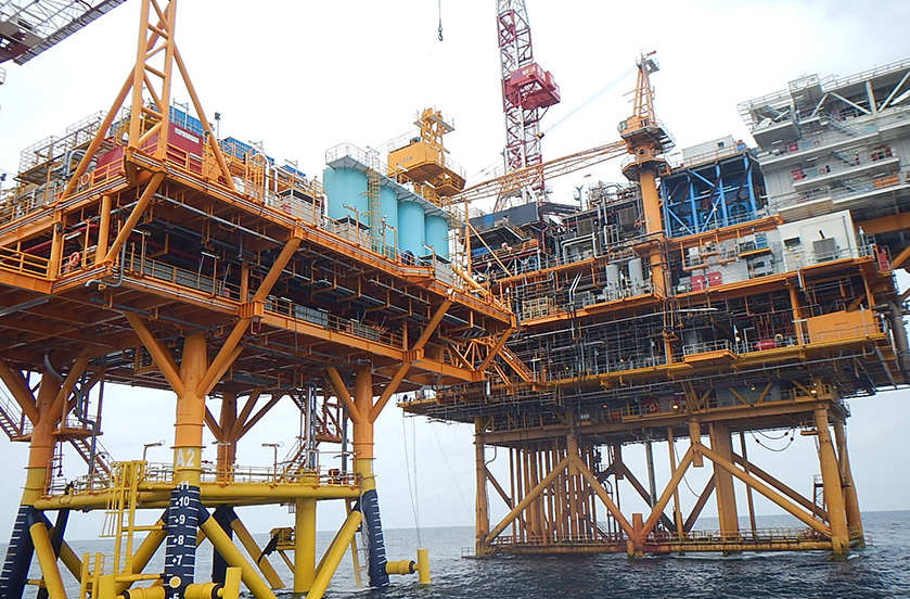 Oil Drilling Platform Scaffolding System Petrol Sondaj Platformu İskele Sistemi
