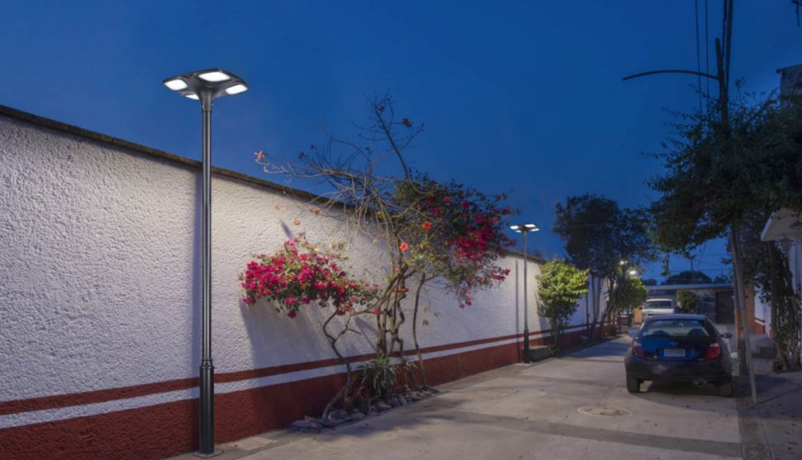 Solar-Pedestrian-Light-Four-Leaf 太阳能行人灯-四叶