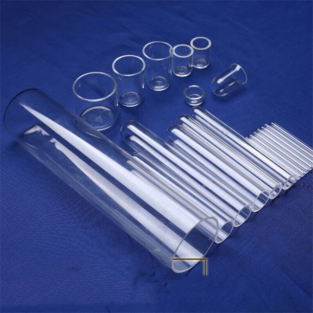 Customized Quartz Glass Tubes Tubos de vidrio de cuarzo personalizados