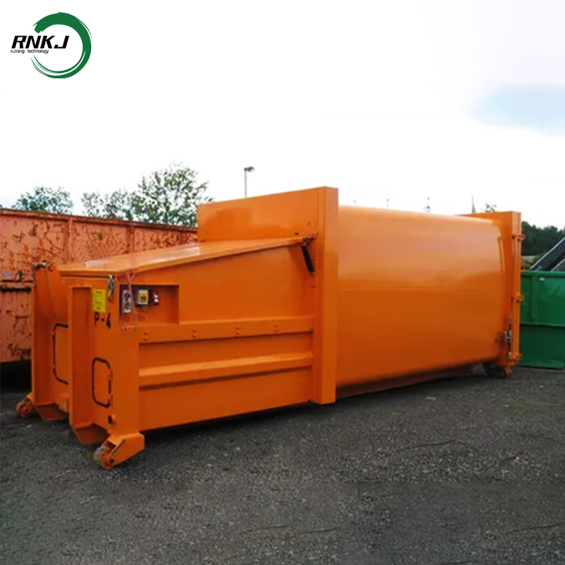 Mobile Trash Compactor ضاغطة القمامة المتنقلة