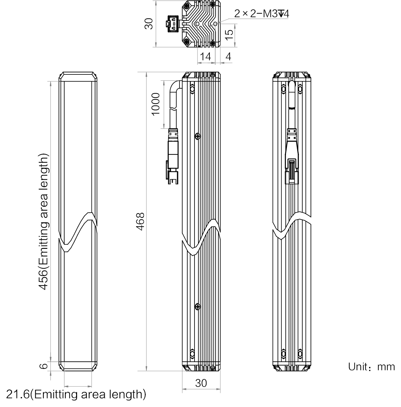MV-LLDS-H-500-30-IR940 МВ-ЛЛДС-Х-500-30-ИР940