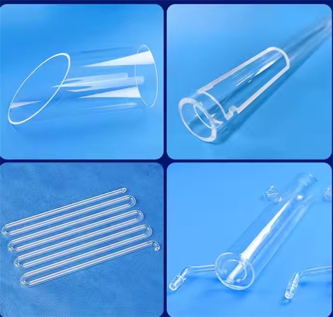 1-50mm high-purity vacuum quartz glass tube أنبوب زجاجي كوارتز عالي النقاء 1-50 مم