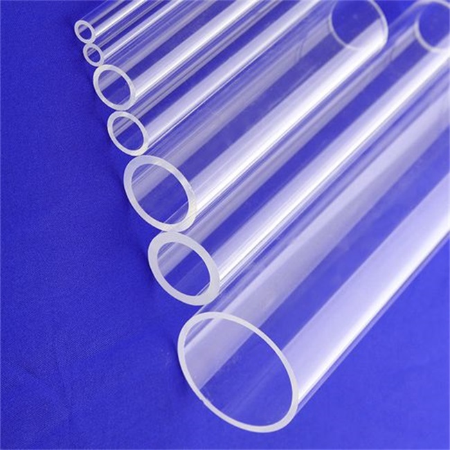 High-purity quartz glass tubes for chemical experiments أنابيب زجاجية كوارتز عالية النقاء للتجارب الكيميائية