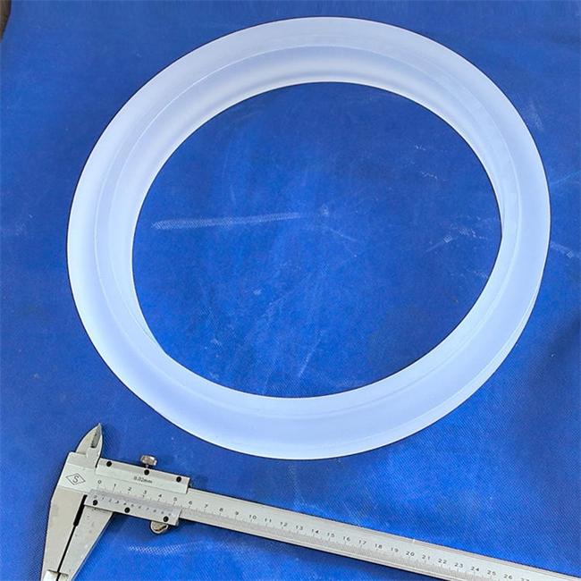 2-500mm transparent vacuum quartz flange manufacturer Hersteller von 2-500 mm transparenten Vakuum-Quarzflanschen