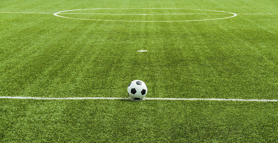 45mm non infill soccer field synthetic grass 45 mm Kunstrasen ohne Füllung für Fußballplätze