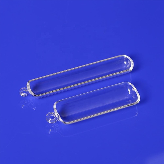 High-quality transparent quartz glass boat factory Fábrica de barcos de vidro de quartzo transparente de alta qualidade
