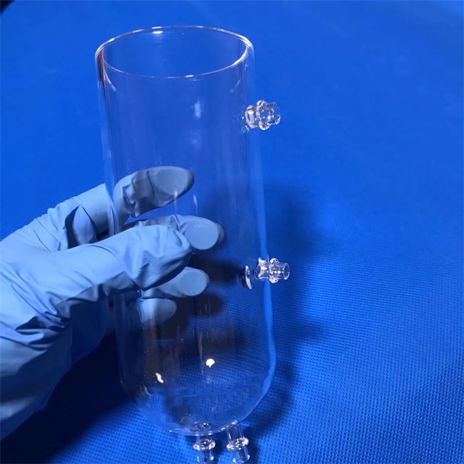 Condensador óptico de vidro de quartzo personalizado para equipamentos de laboratório