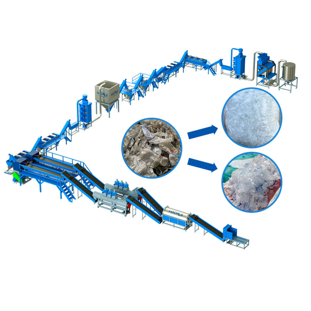 Food Grade B2B PET Bottle Washing Line