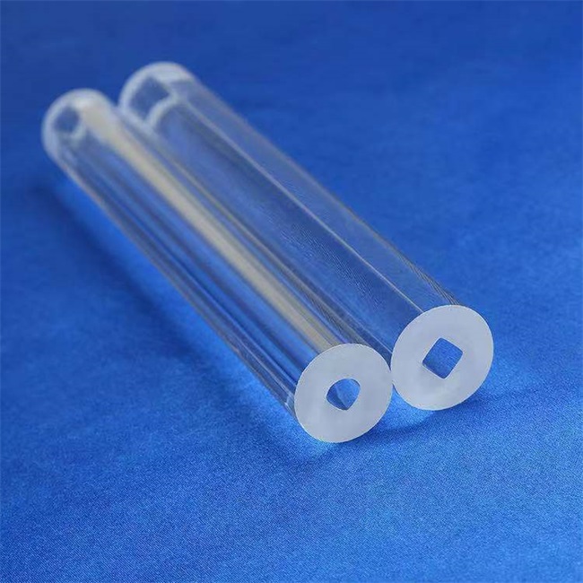 High purity underwater lighting quartz glass tube أنبوب زجاجي كوارتز للإضاءة تحت الماء عالي النقاء