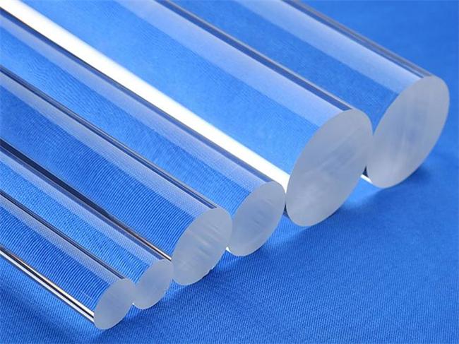 Optical quartz glass rod manufacturer Produttore di bacchette di vetro ottico al quarzo