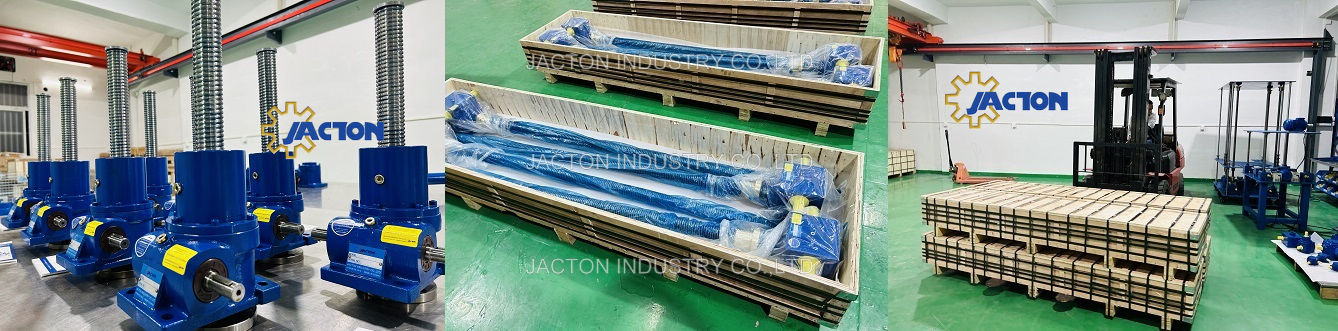 ball screw jack packing التعبئة جاك الكرة اللولبية