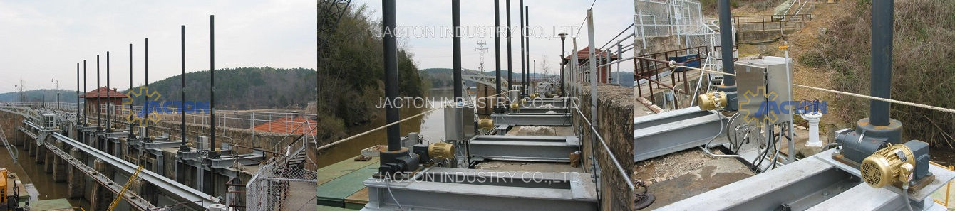 machine screw jack jt series application Anwendung der Maschinenspindelhubgetriebe der JT-Serie