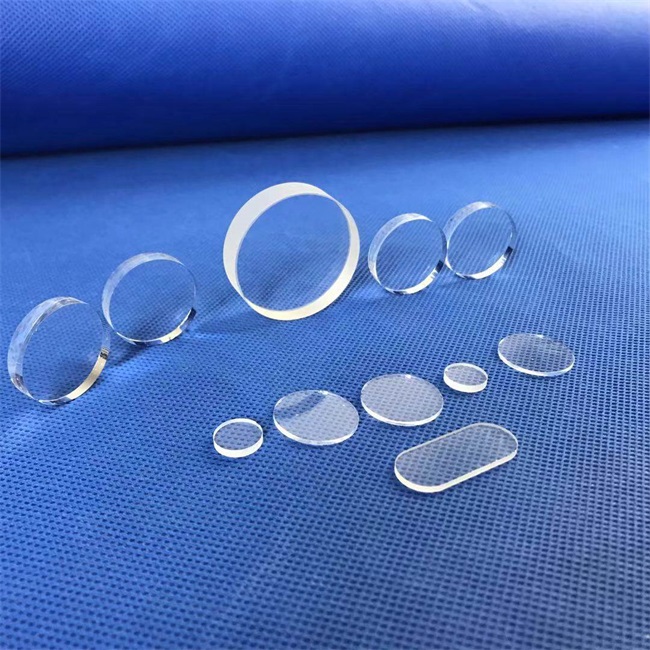 High transmittance laser transmission window quartz glass plate 고투과율 레이저 투과창 석영 유리판