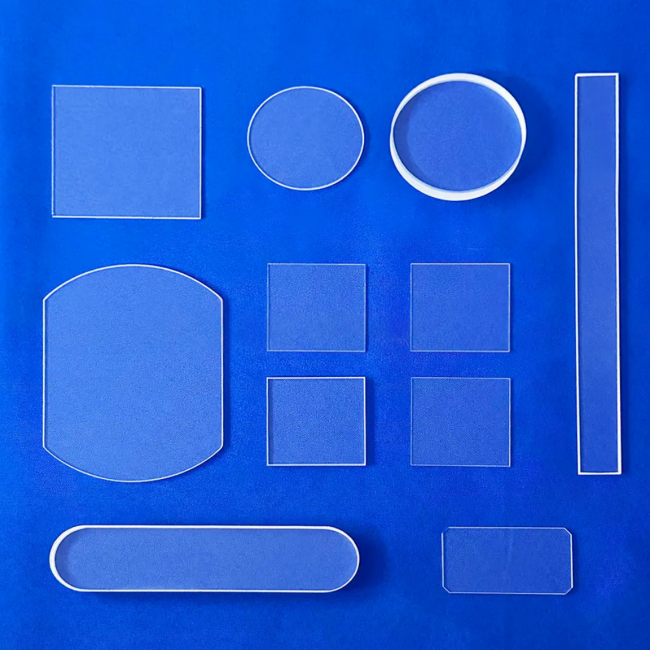 High purity welded and cut quartz components 고순도 용접 및 절단 석영 부품