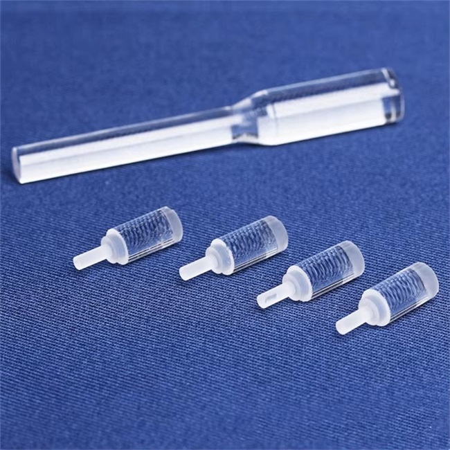 High purity fused solid quartz glass rod Tige de verre de quartz solide fondu de haute pureté