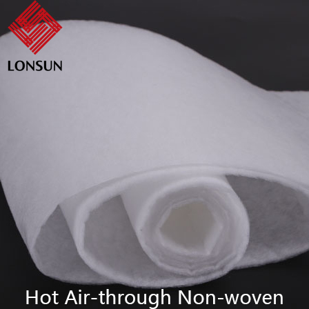 0.8D hot air-through non-woven 0.8D udara panas melalui non-anyaman