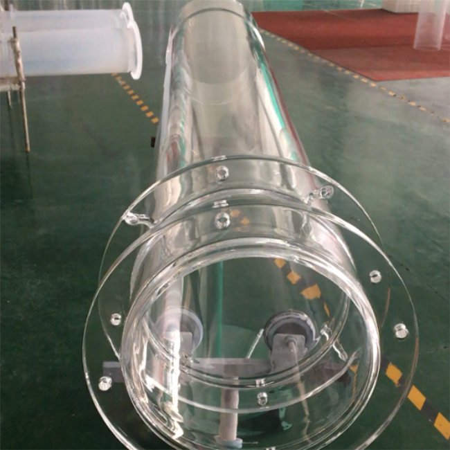 3-300mm high purity transparent furnace quartz glass tube 3-300 mm hochreines transparentes Ofenquarzglasrohr