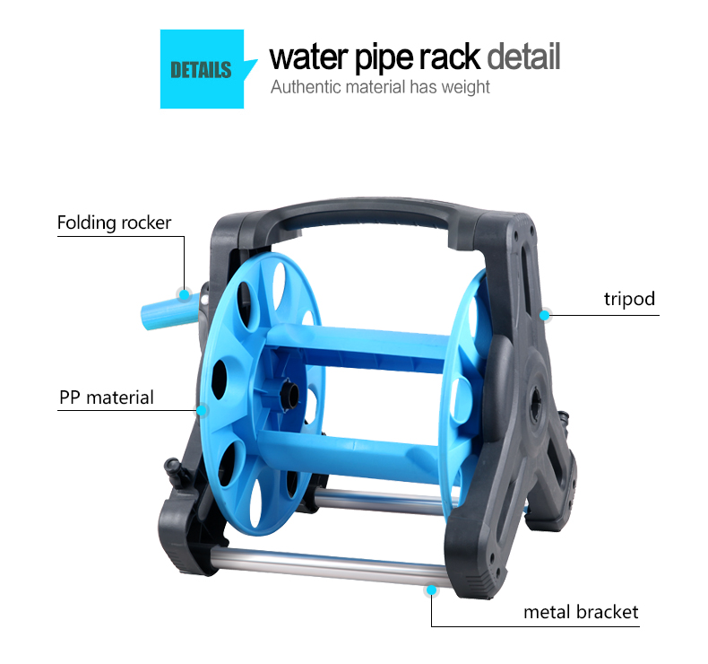 details of garden sturdy swivel hose reel & cart 花園堅固的旋轉軟管捲盤和推車的詳細信息