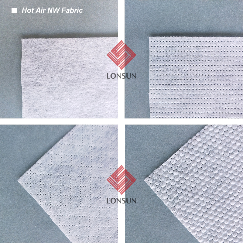 hot air through nonwoven fabric không khí nóng xuyên qua vải không dệt