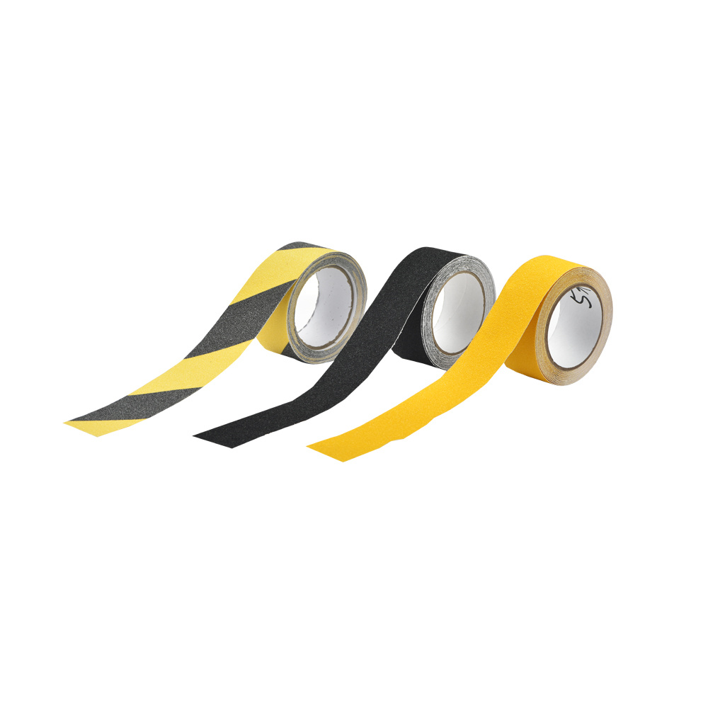 Anti-slip Carborundum PVC Reflective Tape Self-adhesive for Road Stair Floor Yol Merdiven Zemini için Kaymaz Carborundum PVC Reflektif Bant Kendinden Yapışkanlı