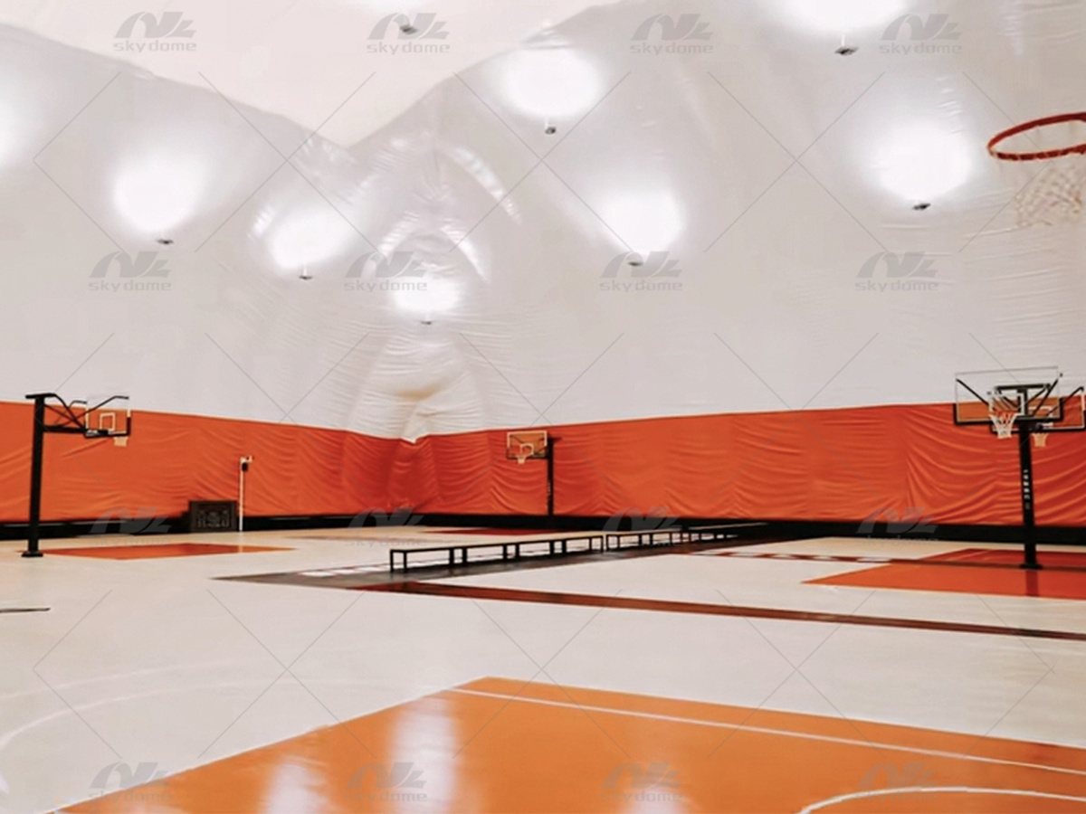 air dome basketball park πάρκο μπάσκετ air dome