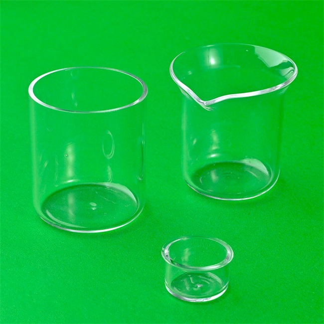 5-2500ml quartz crucible seller 5-2500 ml Quarztiegel Verkäufer