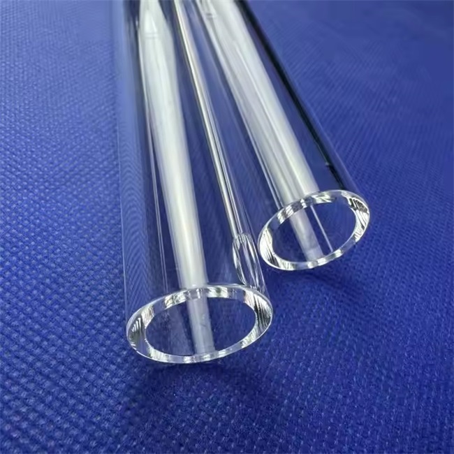 Diameter 1-200mm transparent quartz tube Tubo al quarzo trasparente diametro 1-200 mm