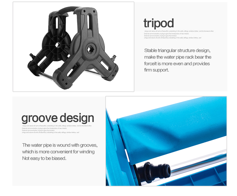 design of garden sturdy swivel hose reel & cart 花園堅固的旋轉軟管捲盤和推車的設計