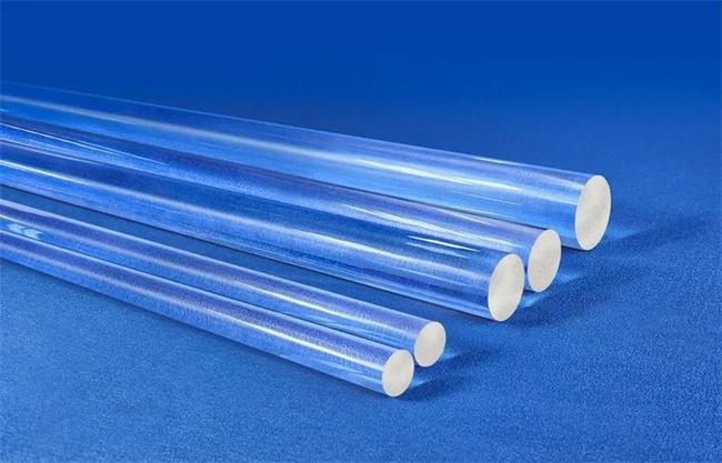 Optical quartz glass rod supplier Fornitore di bacchette di vetro ottico al quarzo