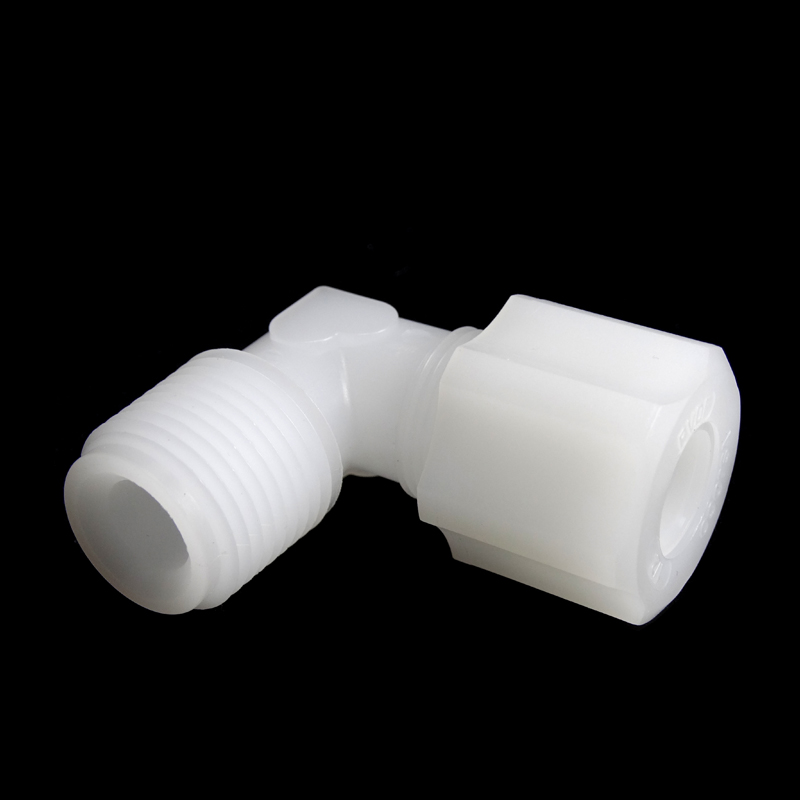 PN16 PVDF ท่อส่งของเหลวที่มีฤทธิ์กัดกร่อนข้อศอกชาย