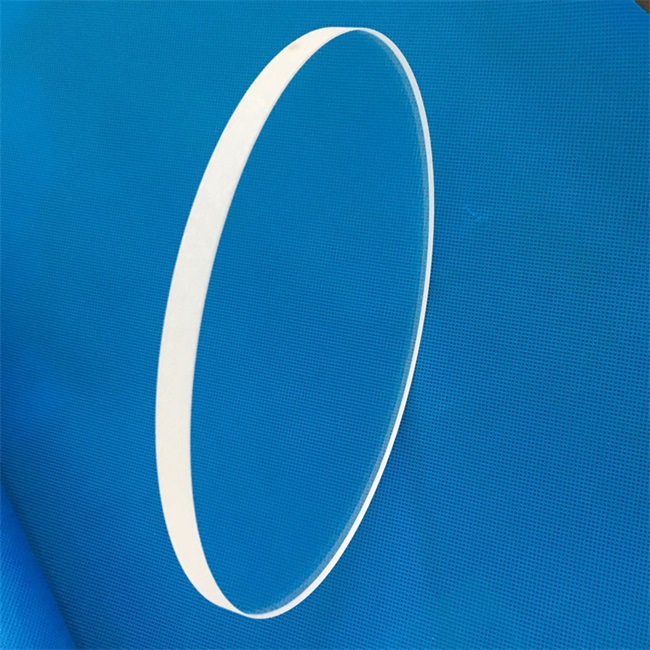 High transmittance quartz glass sheet for pipelines لوح زجاج الكوارتز عالي النفاذية لخطوط الأنابيب