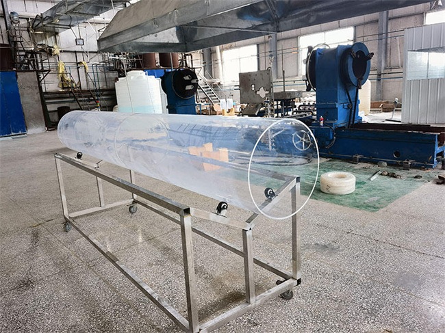 500-10000mm large-sized quartz tube factory Fabbrica di tubi al quarzo di grandi dimensioni da 500-10000 mm