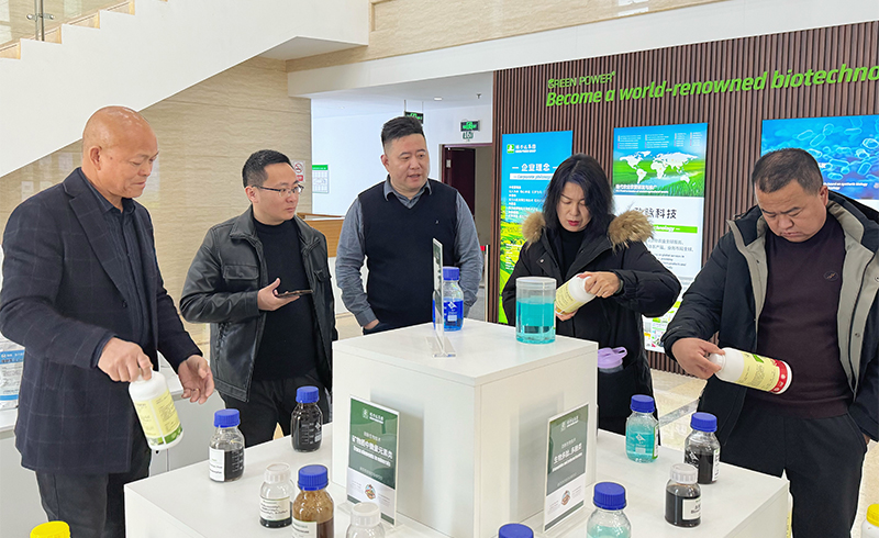 Jinmai Bio Welcomes Xinjiang Partners to Advance Green Agriculture_01 Jinmai Bio از شرکای سین کیانگ برای پیشبرد کشاورزی سبز_01 استقبال می کند
