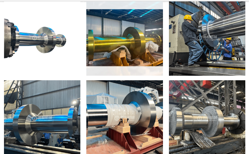 38CrNi3MoVA Marine Thrust Shaft for Ship Propulsion Systems 38CrNi3MoVA Marine Thrust Shaft สำหรับระบบขับเคลื่อนเรือ