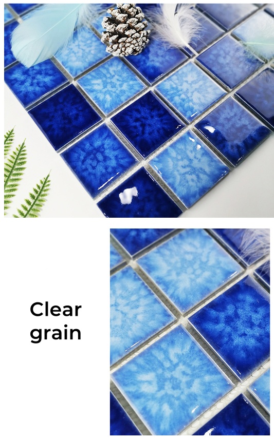 Premium Porcelain Mosaic Tiles for Floor/Wall بلاط فسيفساء بورسلين فاخر للأرضية/الجدار