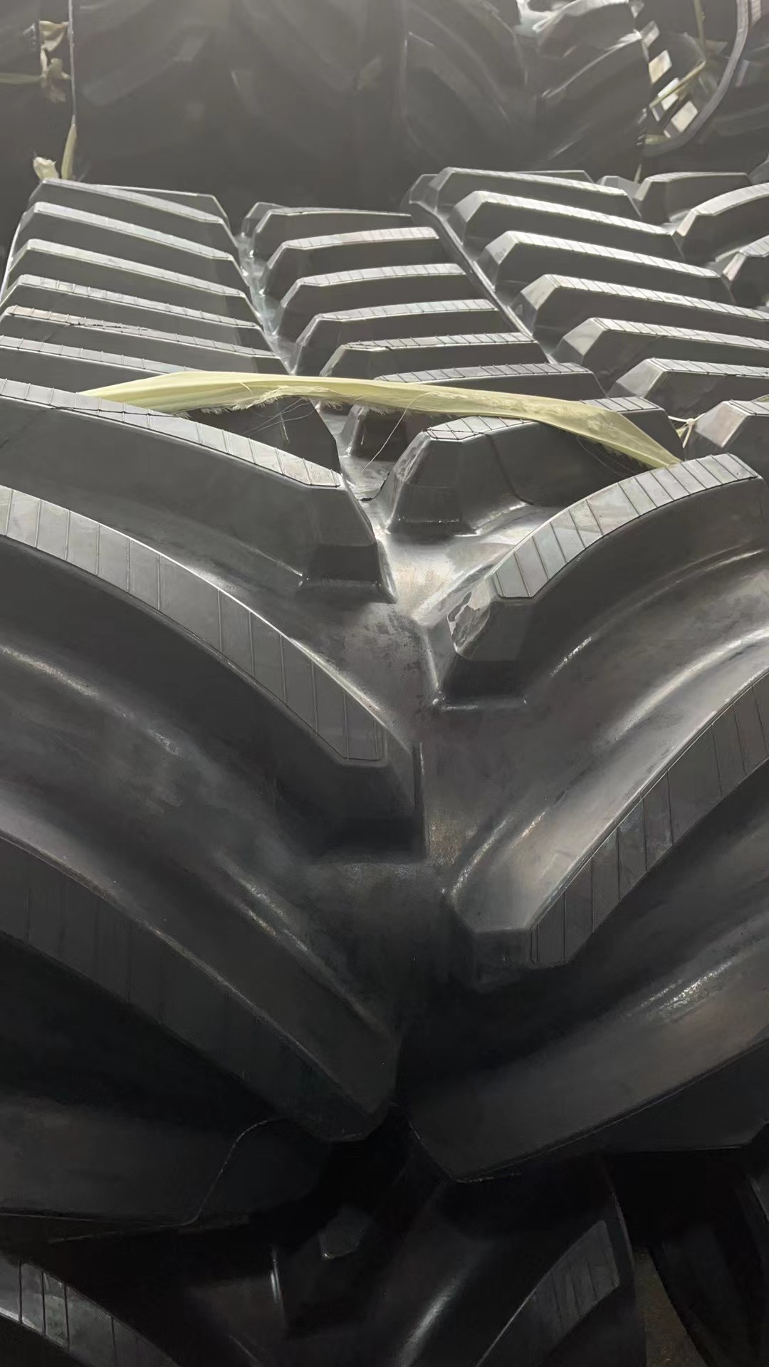 CASE Rubber track CASE IH spoor