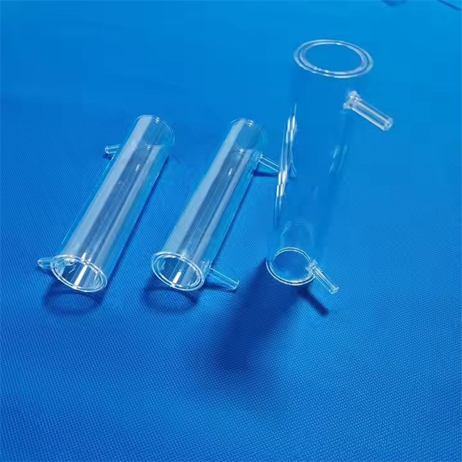 Water circulation condensing quartz tube تداول المياه تكثيف أنبوب الكوارتز
