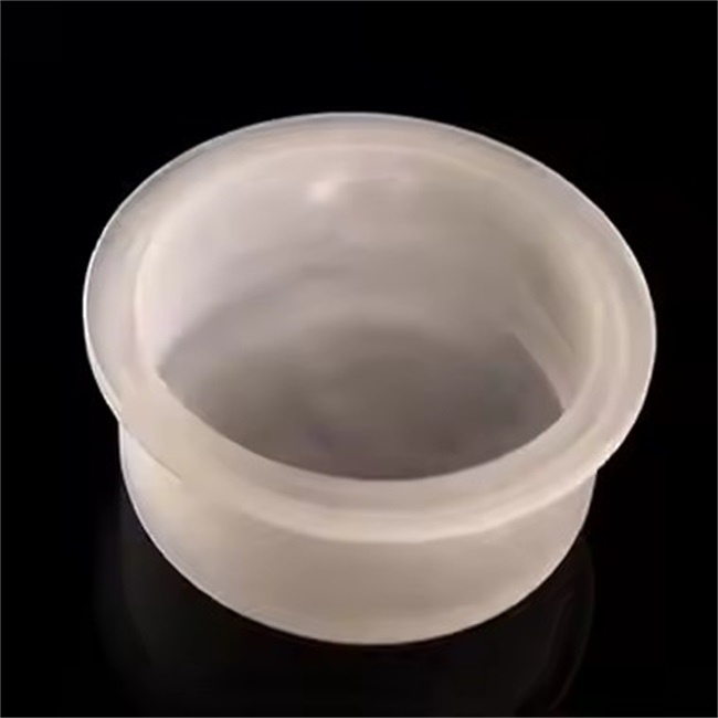 Multi purpose frosted quartz glass crucible متعددة الأغراض بوتقة زجاج الكوارتز بلوري