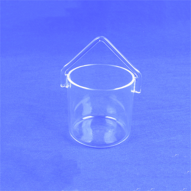 Laboratory quartz beaker measuring cup factory Fabbrica di misurini da laboratorio in bicchieri di quarzo