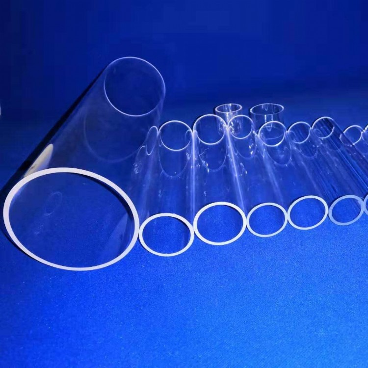 30mm x 600mm quartz tube suitable for 1500 ° C 30mm x 600mm Quarzrohr geeignet für 1500°C