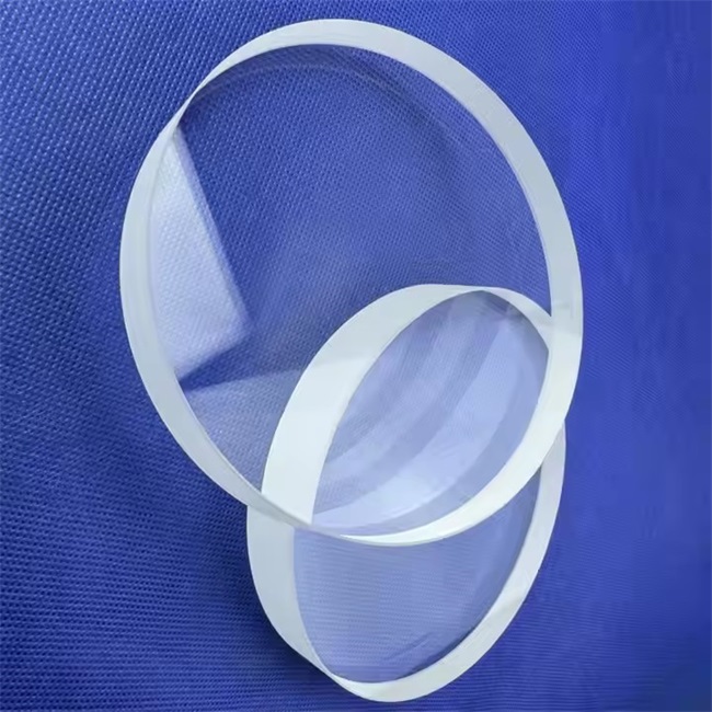 Diameter 10-900mm Fully polished quartz circular observation window قطر 10-900 مم نافذة مراقبة دائرية كوارتز مصقولة بالكامل
