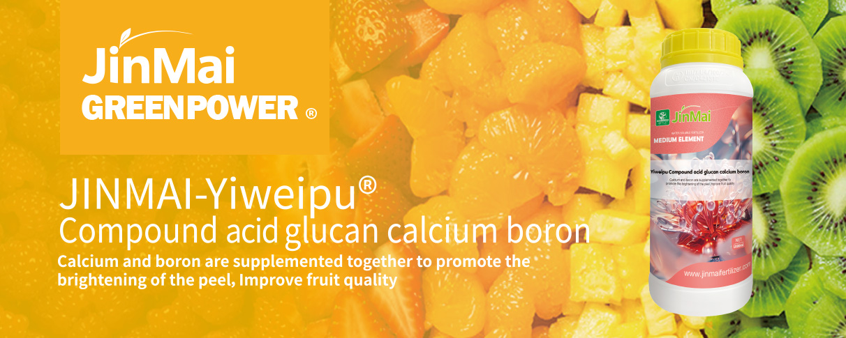 Compound Acid Glucan Calcium Boron Fertilizer Zusammengesetzter saurer Glucan-Kalzium-Bor-Dünger