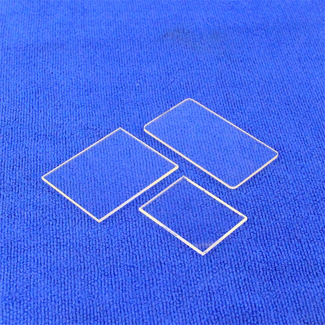 High transmittance camera quartz glass sheet Lastra di vetro al quarzo per fotocamera ad alta trasmittanza