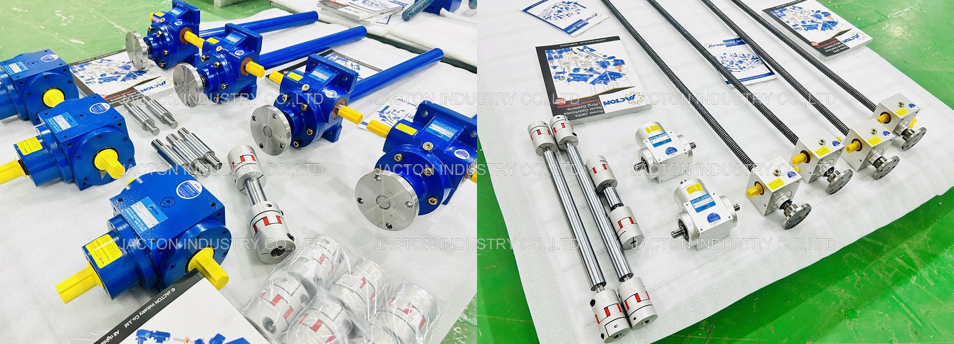 Screw Jack Lifting Systems Sistem Pengangkatan Jack Sekrup