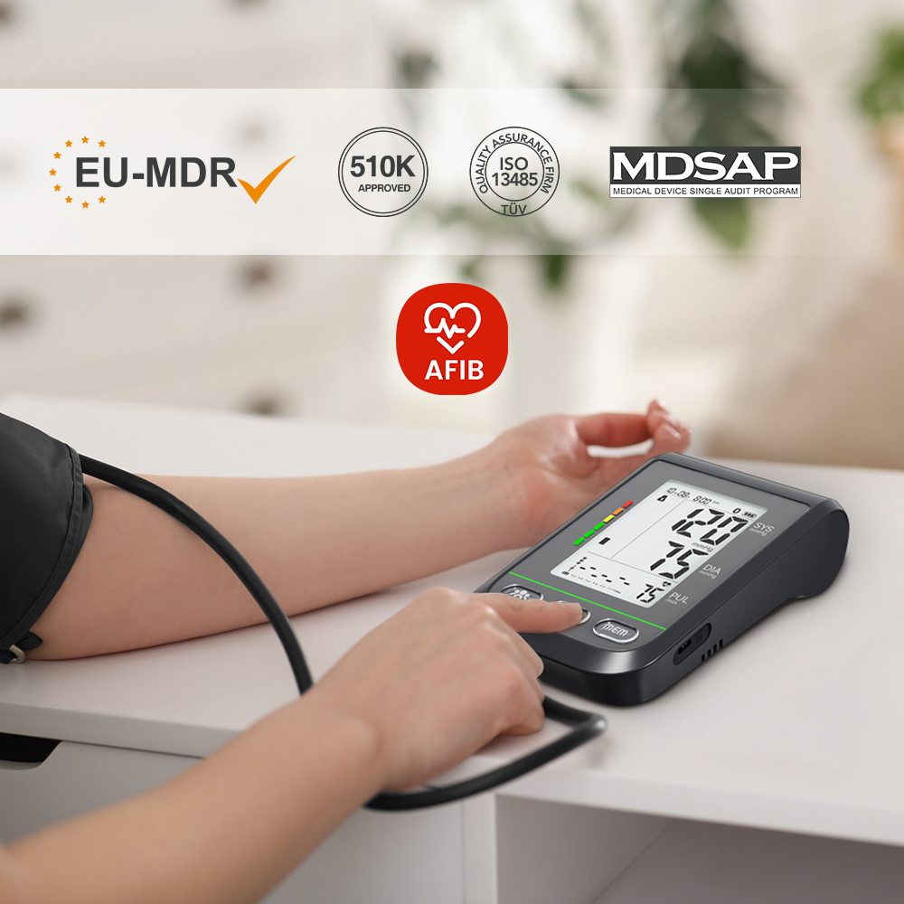 DBP-62E2B-AFIB blood pressure monitor DBP-62E2B-AFIB bloeddrukmonitor