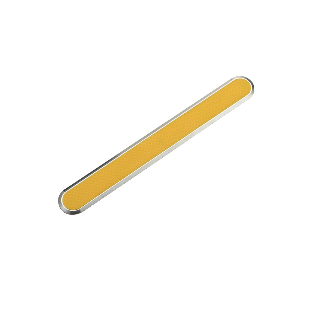 280mm Directional Tactile Paving Indicator Strip with Polyurethane/PU/TPU Insert RY-TS012 Striscia indicatrice per pavimentazione tattile direzionale da 280 mm con inserto in poliuretano/PU/TPU RY-TS012