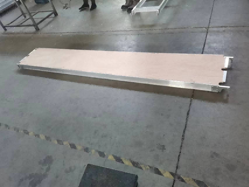 scaffold Aluminium Wooden Board iskele Alüminyum Ahşap Tahta