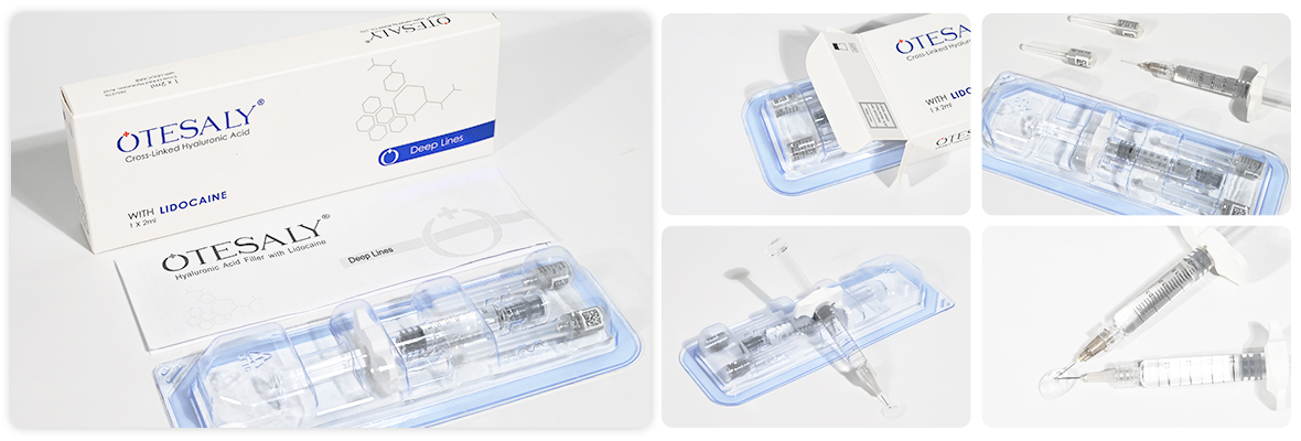 Details of AOMA DEEP LINES 2ML LIDOCAINE HYALURONIC ACID FIILER AOMA DEEP LINES 2ML 利多卡因透明质酸填充剂详情