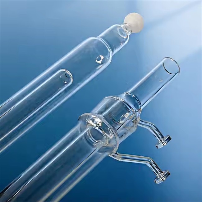 Quartz condenser tube أنبوب مكثف الكوارتز